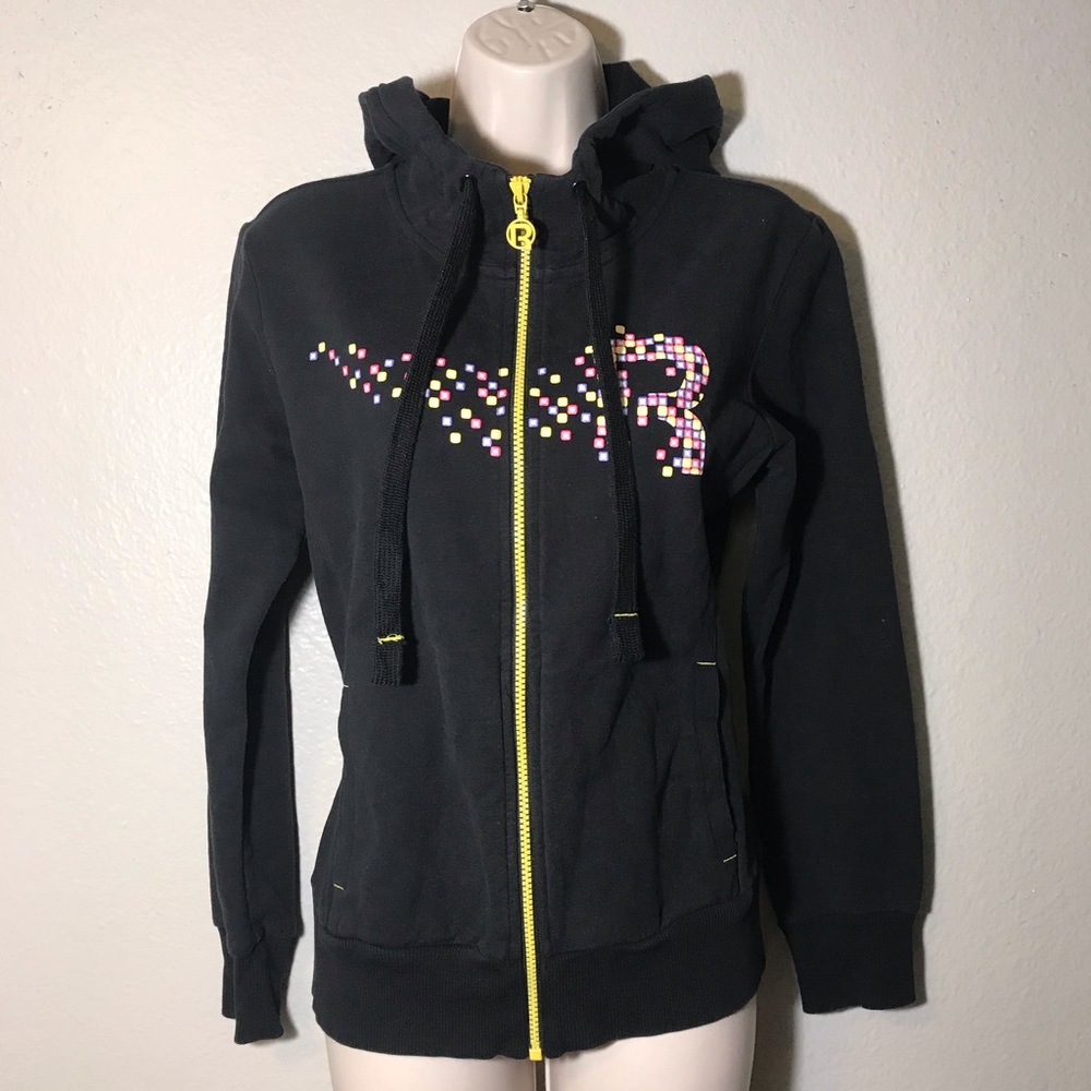 Vintage pixel Reebok sport zip up jacket